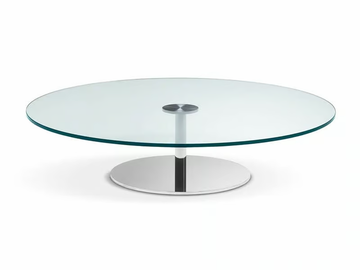 FARNIENTE - Round tempered glass coffee table by Tonelli Design - view 2